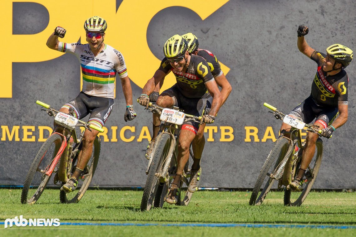 Scott-SRAM Party zum Ersten!