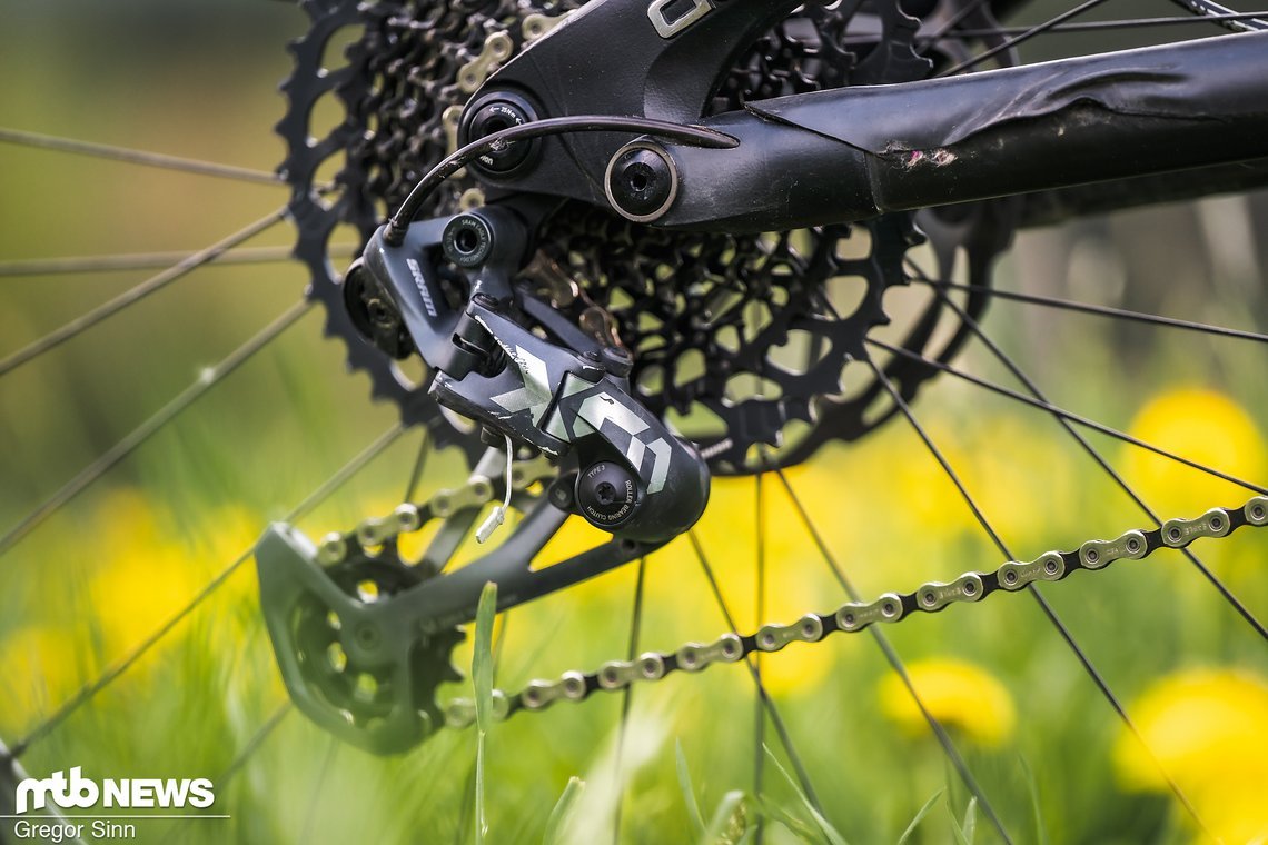 Geschaltet wird am A.170-Testbike noch mechanisch.
