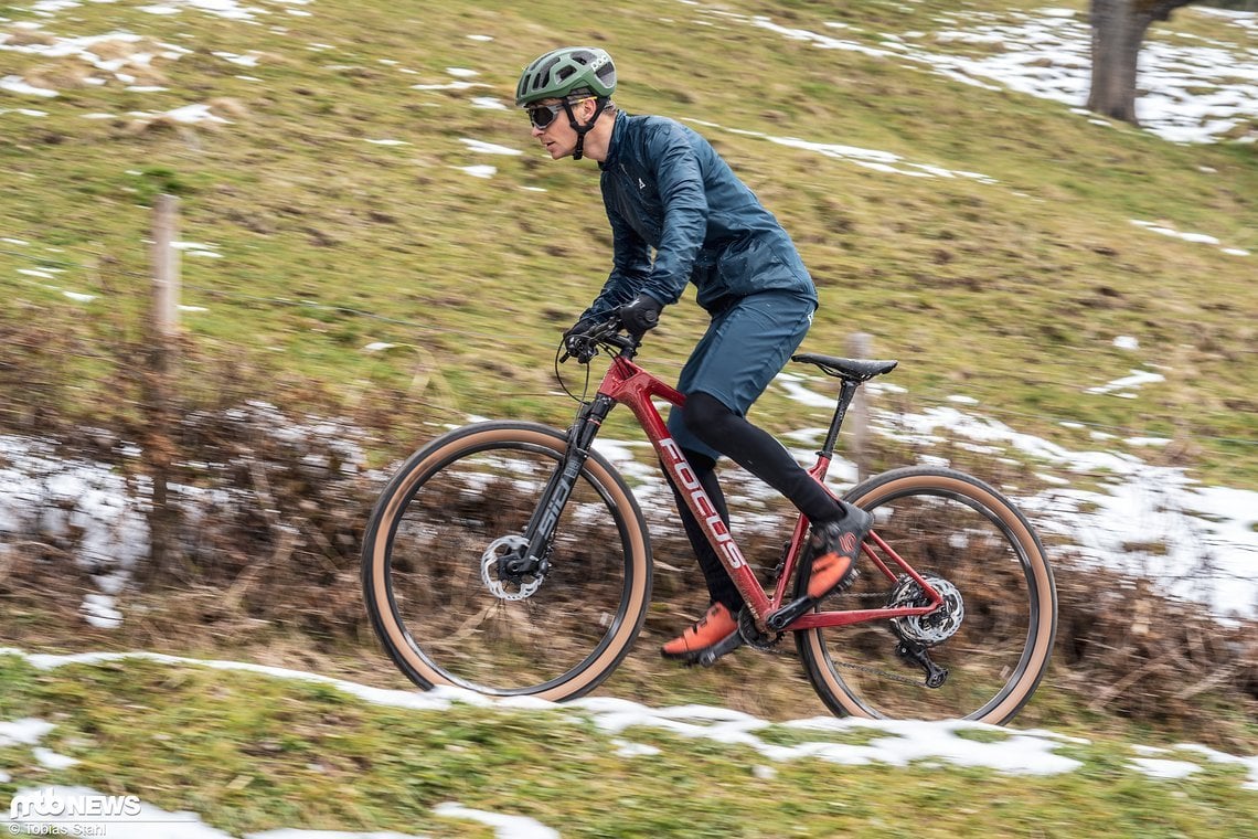 Auf Asphalt hat das Mountainbike das Nachsehen.