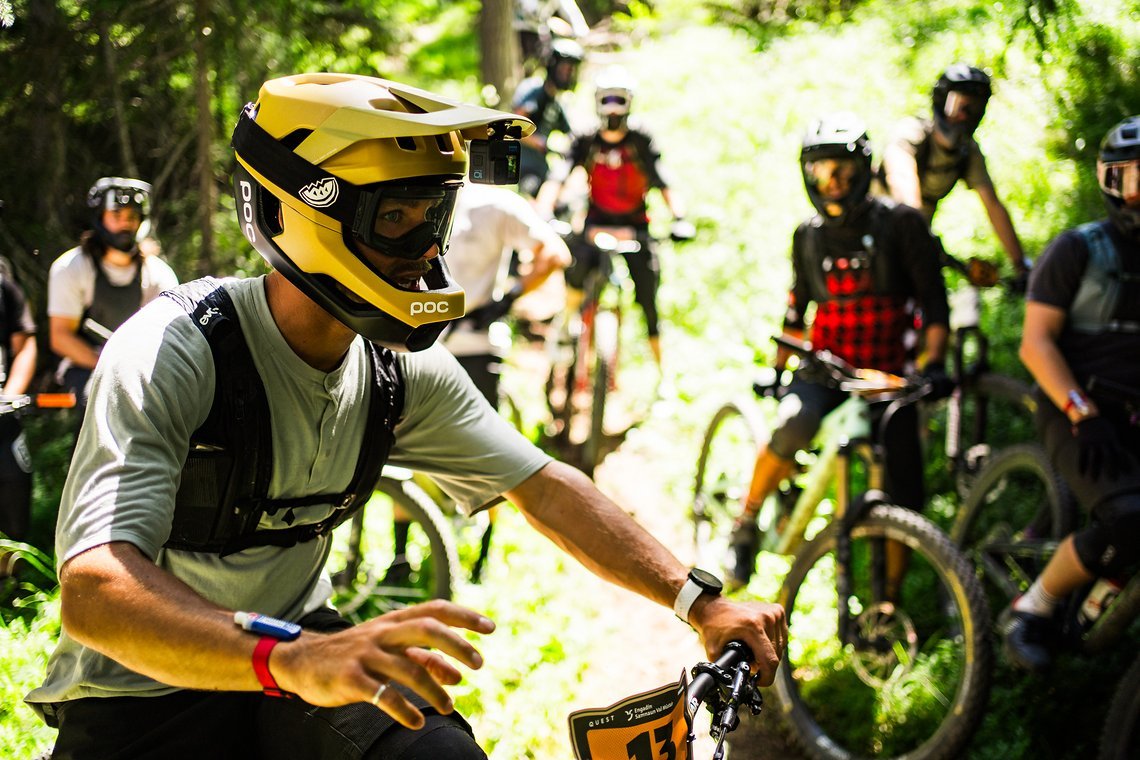55 - Carlos gewinnt den Aventyr Prolog mit beeindruckendem Vorsprung  Und das bei seinem ersten Enduro Rennen  Chapeau  - Foto (c) Max Schumann jpg