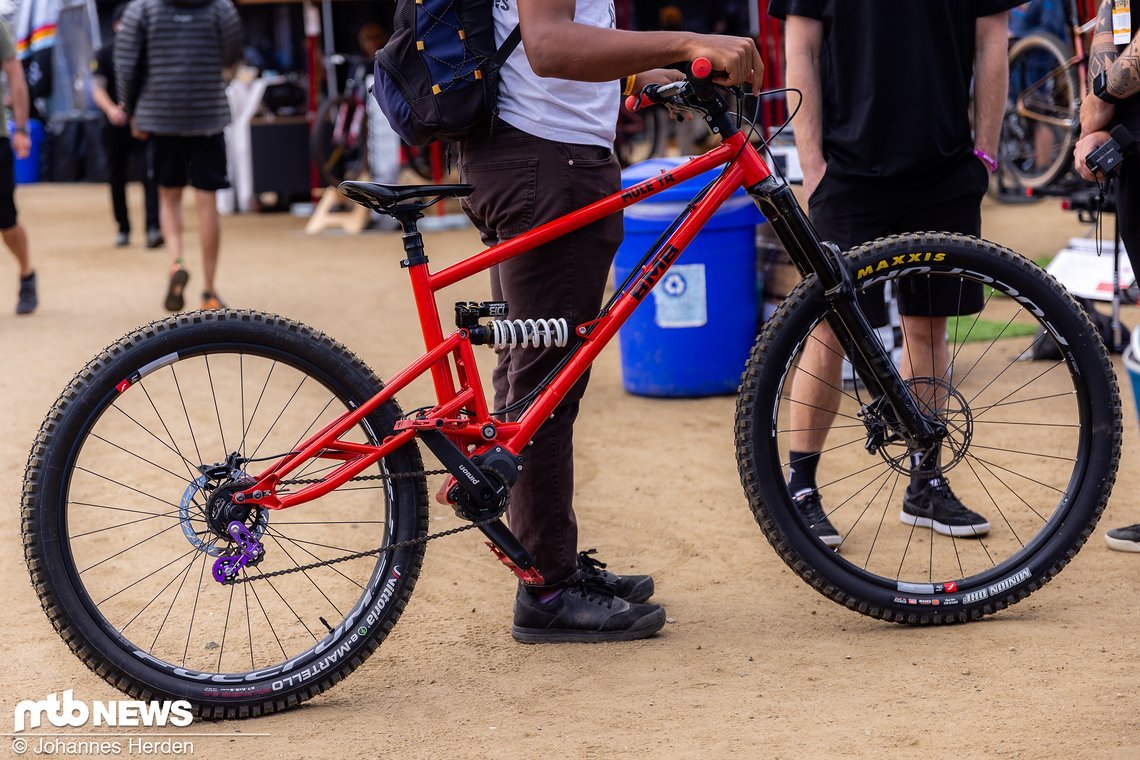 Das BMB Mule TR dient, wie der Name bereits vermuten lässt, als Testbike