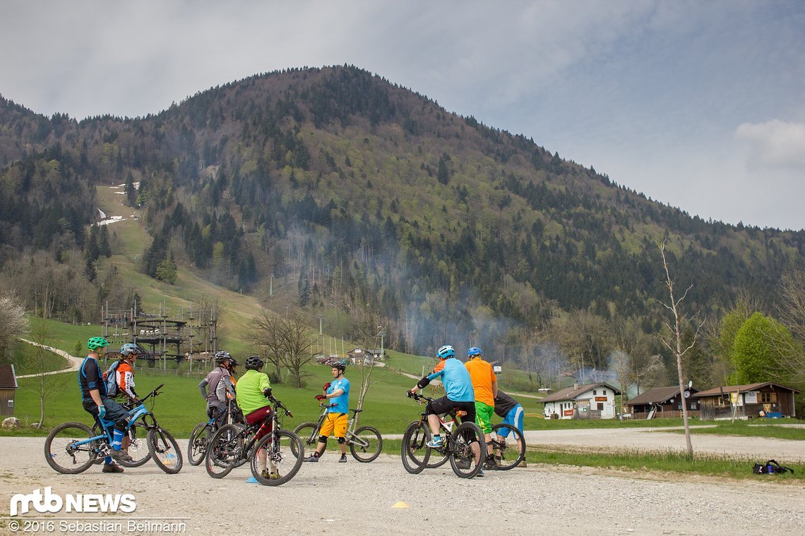 Von den Grundlagen bis zu speziellen Kursen zum Thema Hinterrad versetzen und Bunny Hop, das Angebot an Fahrtechniktrainings war groß und die Inhalte wurden von den Trainern von TrailXperience sehr professionell vermittelt