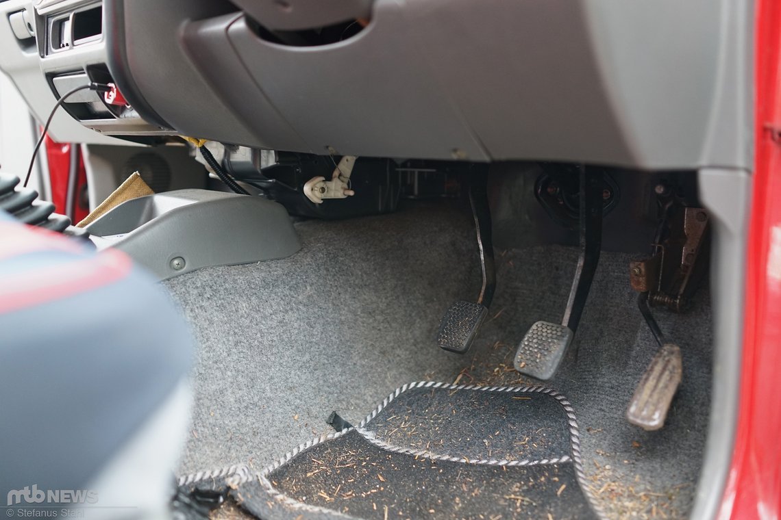 Klein und mit wenig Grip