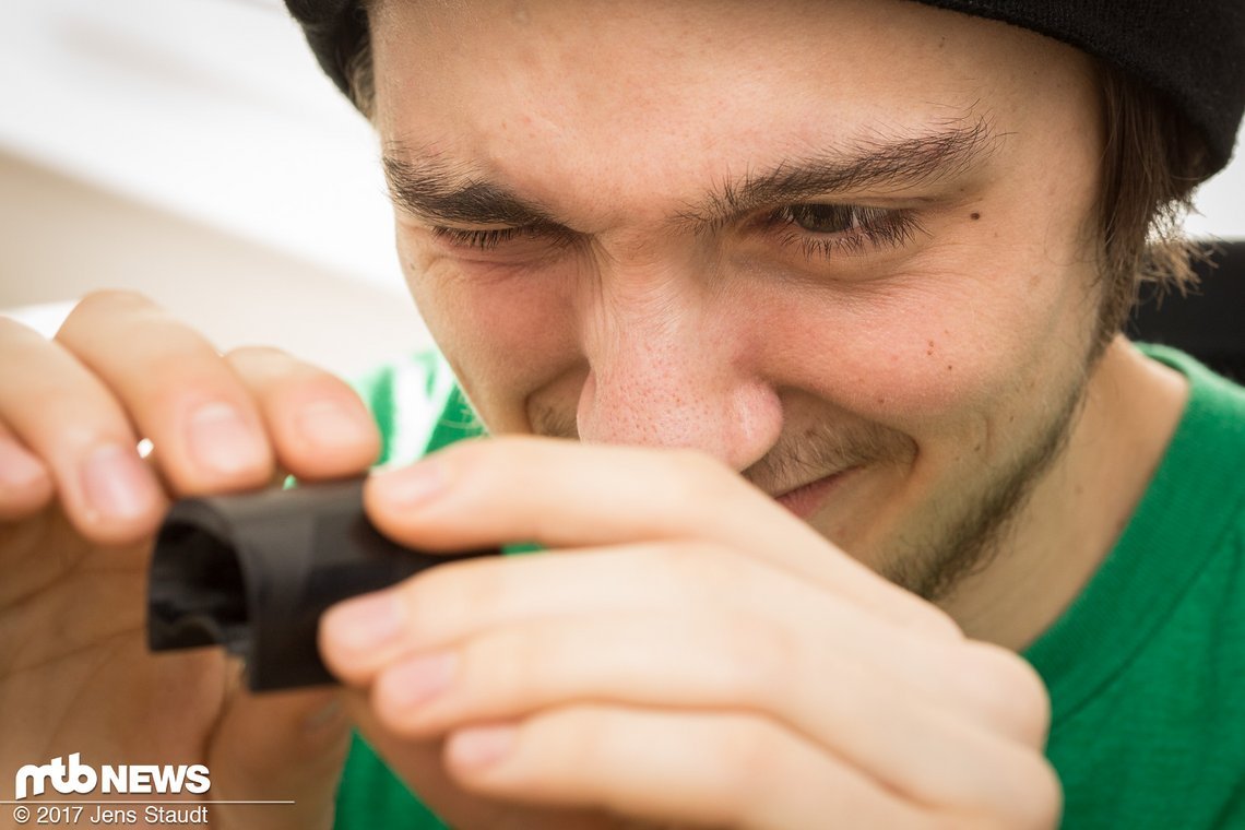 Materialien und Fertigungsmethoden sind für Chris mit seinem technischen Hintergrund wichtig.