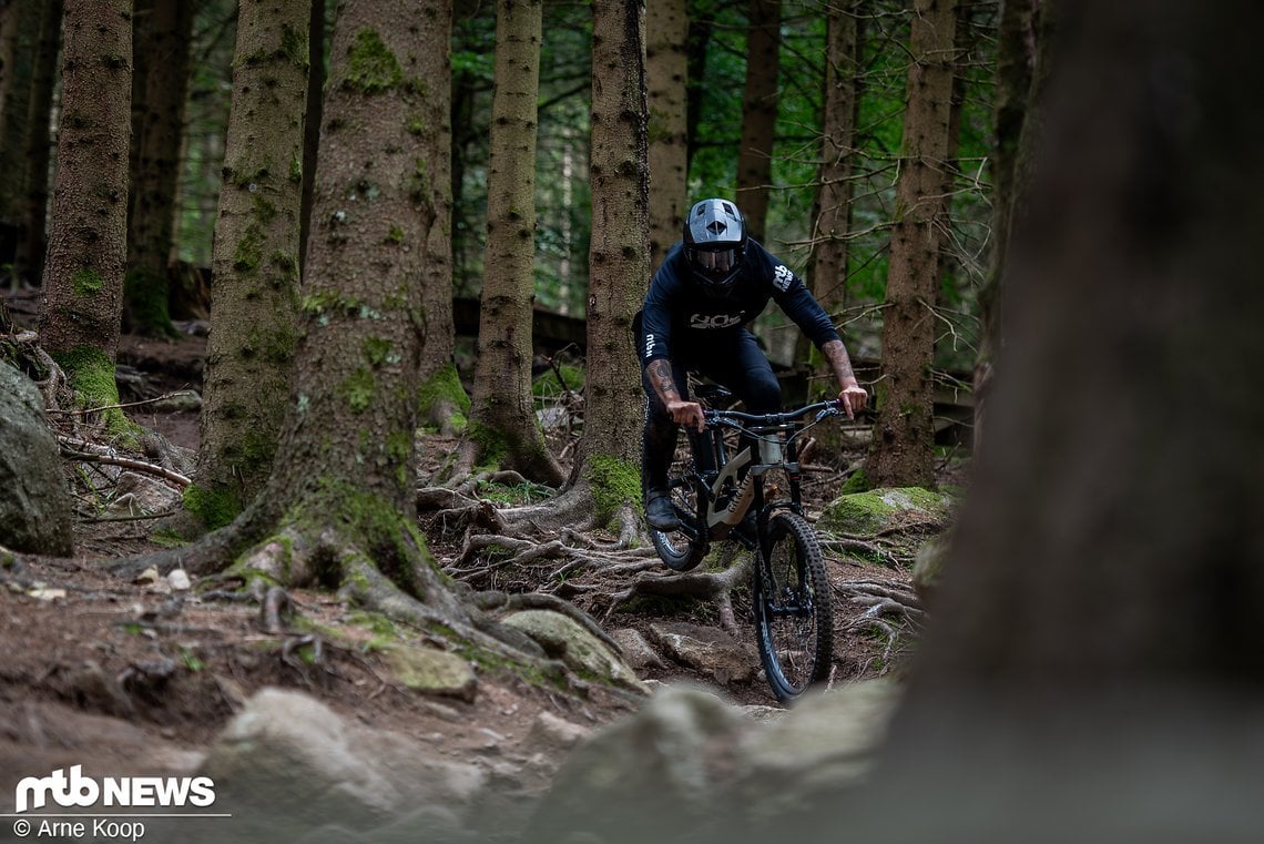 Die französischen Bikeparkstrecken hatten alles zu bieten, von Flow bis Geballer.