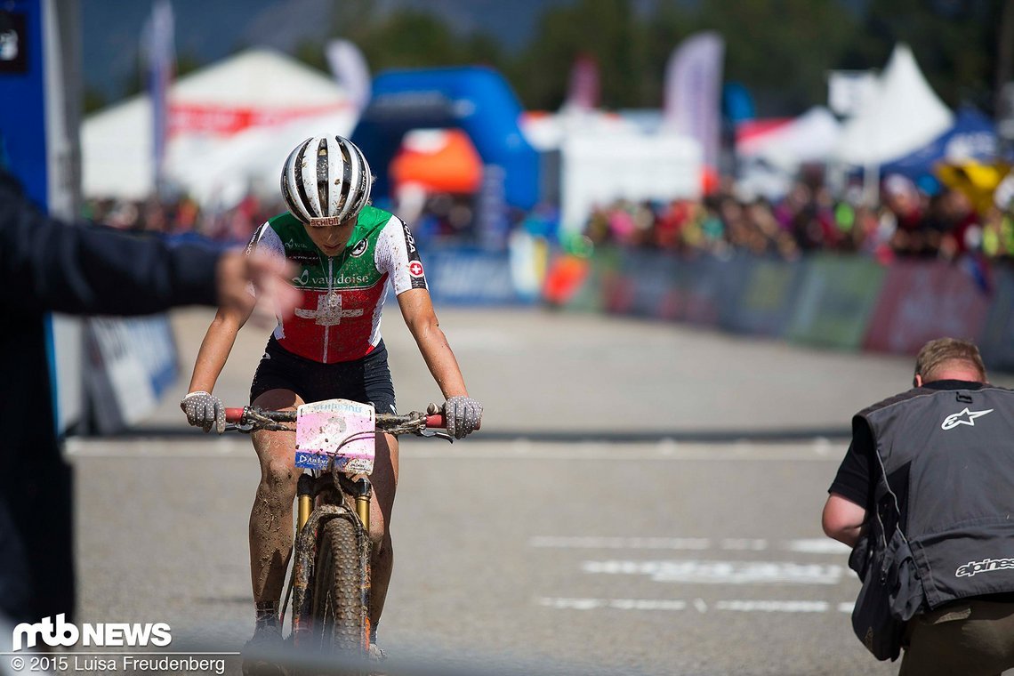 Jolanda Neff hatte schon bessere Tage. Schon im Team Relay deutete sich an, dass die Weltcupgesamtsiegerin eventuell mit der Höhe nicht optimal zurecht kam.