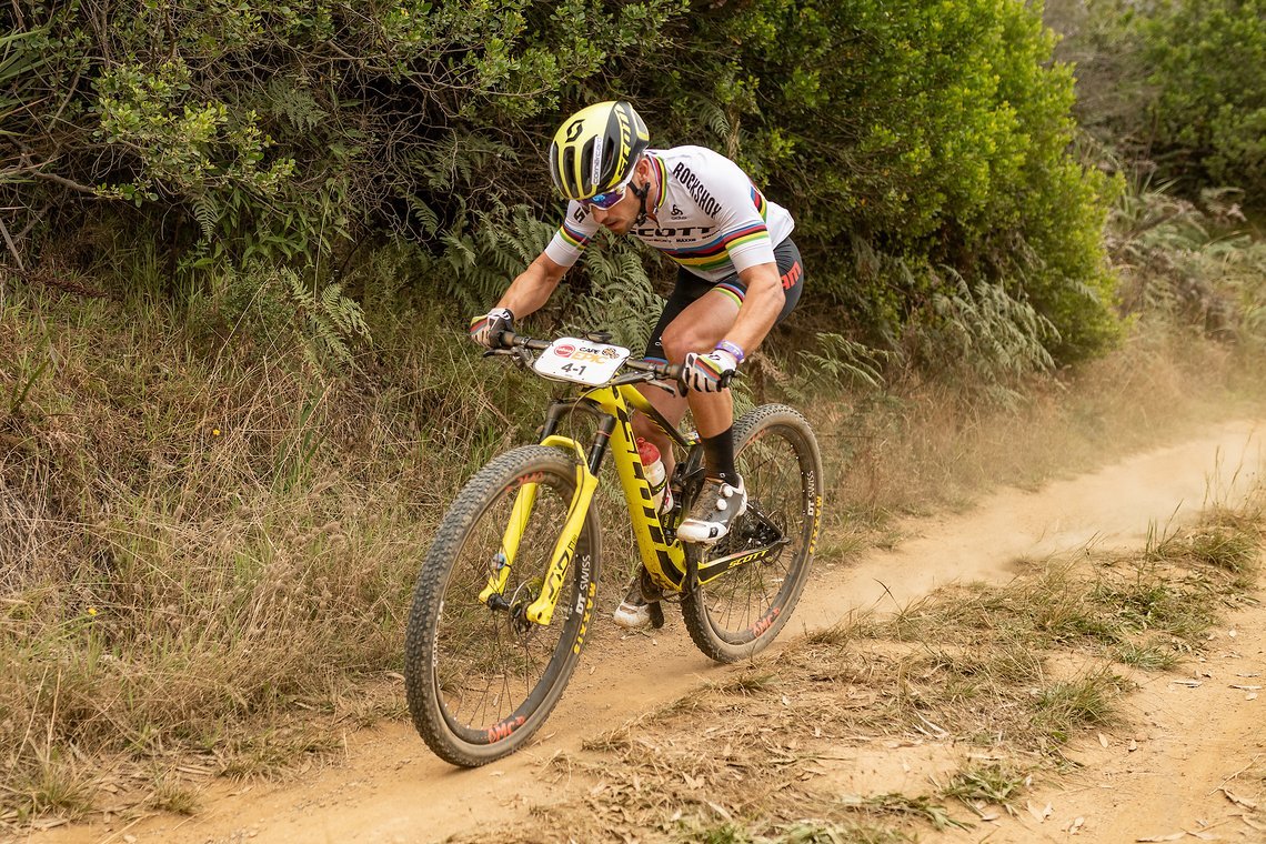Nino Schurter drückt den Gashahn durch! Gelingt dem amtierenden Weltmeister im Cross-Country wie 2017 der große Coup?