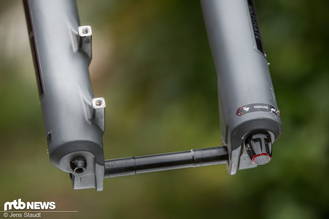 Charger 2.1 für dicke Standrohre an der RockShox Zeb Ultimate