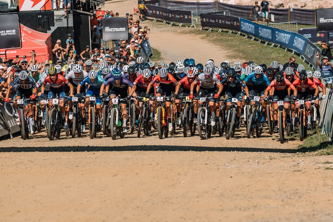 Im Rennen zeigt sich, was das DECATHLON Rockrider Race 940 S kann.