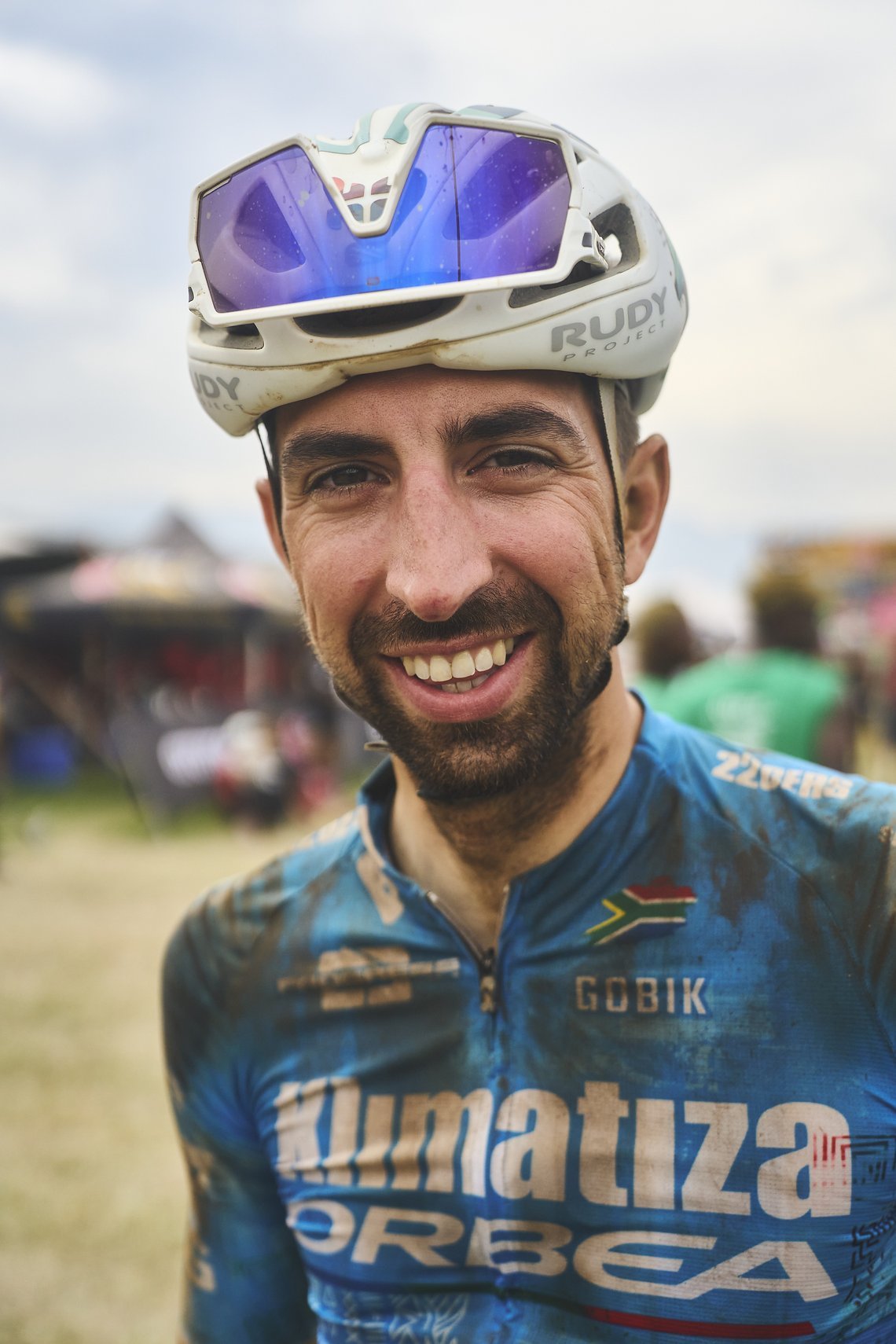 during Stage 4 of the 2025 Absa Cape Epic Mountain Bike stage race held at Fairview, Paarl, Cape Town, South Africa on the 20th March 2025. Photo by Michael Chiaretta/Cape Epic
PLEASE ENSURE THE APPROPRIATE CREDIT IS GIVEN TO THE PHOTOGRAPHER AND ABS