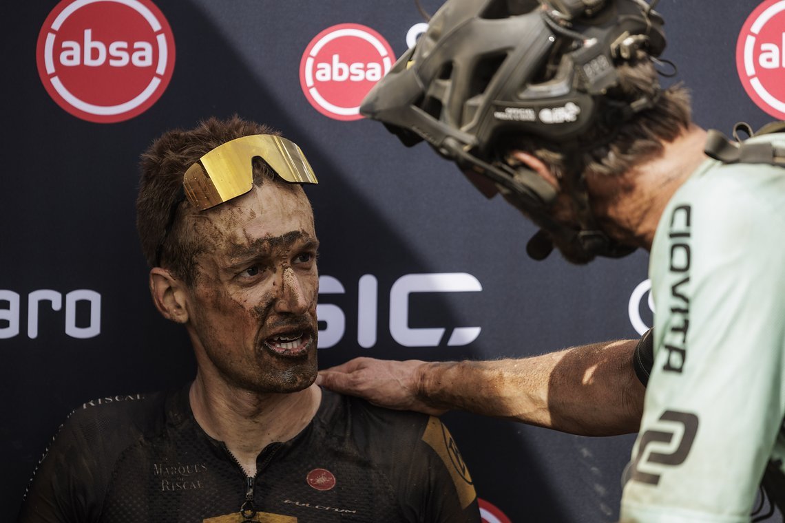 Wout Alleman during Stage 4 of the 2025 Absa Cape Epic Mountain Bike stage race held at Fairview, Paarl, Cape Town, South Africa on the 20th March 2025. Photo by Nick Muzik/Cape Epic
PLEASE ENSURE THE APPROPRIATE CREDIT IS GIVEN TO THE PHOTOGRAPHER A