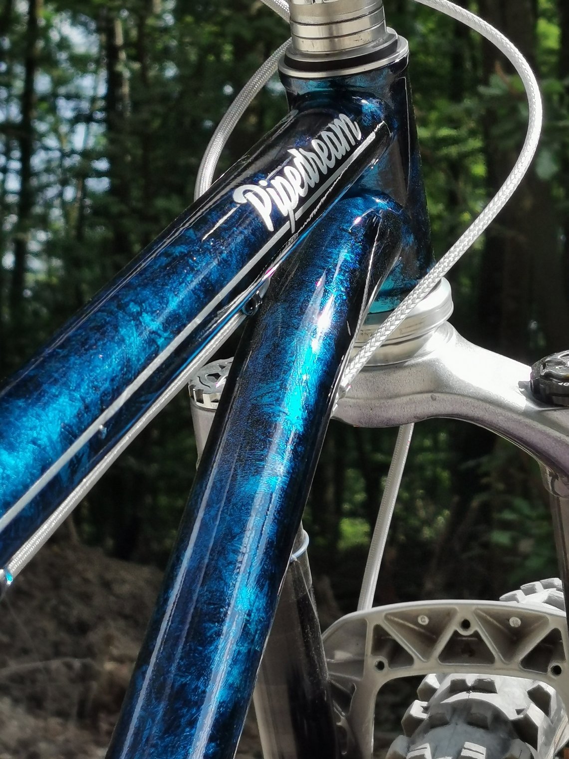 Die Custom Lackierung am Pipedream Moxie ...