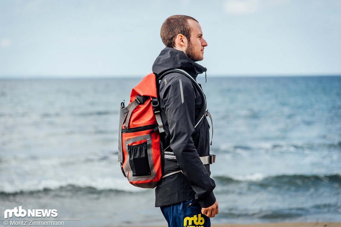 Der Ortlieb MountainX 31 bietet mächtige 31 l Volumen, ohne zu sehr aufzutragen