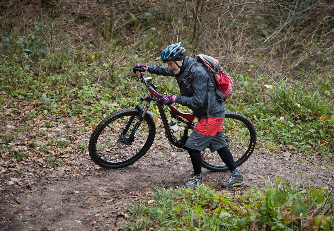 Für ein E-Bike sei er noch nicht so weit, meint Walter