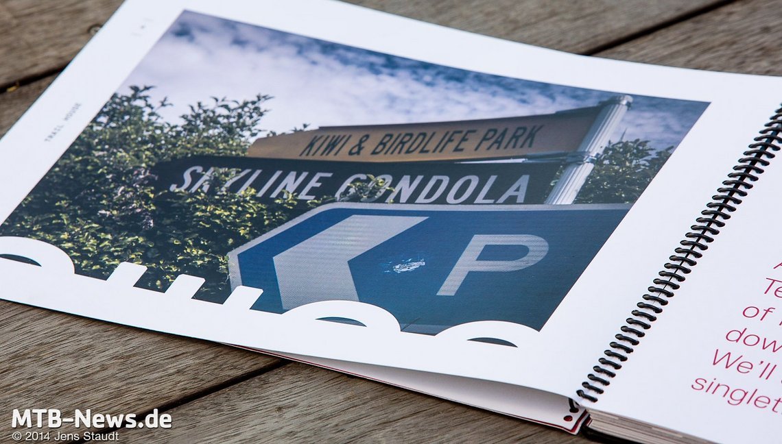 Die Skyline Gondola bringt die Fahrer an die Spitze des Queenstown Mountainbike Parks.