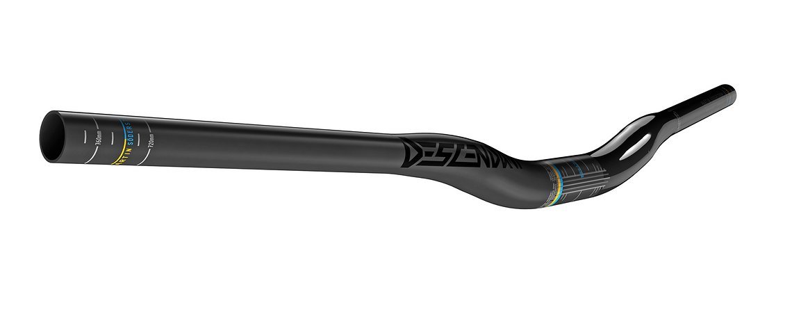Der Lenker ist 780 mm breit, wiegt 340 Gramm und kostet 85 €.