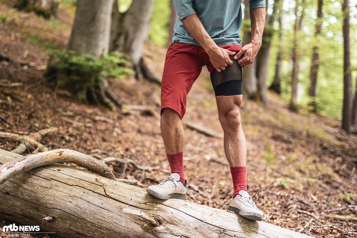 Unter der Short trägt fast jeder eine Polsterhose