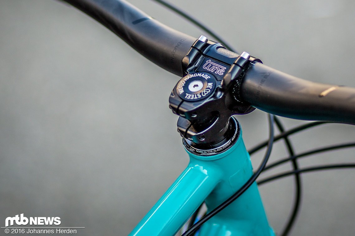 Der neue Tune Enduro-Vorbau...