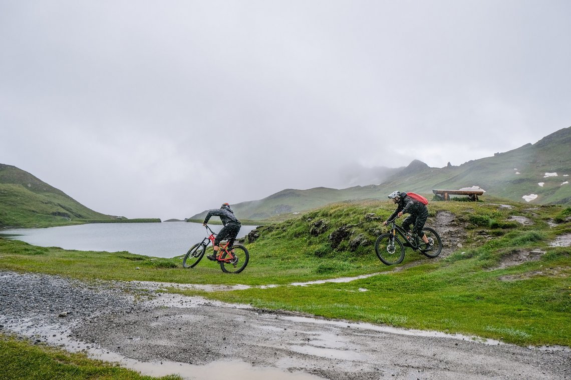 Da ist das Ding, die erste „richtige“ Trailabfahrt in 2020 hat begonnen.