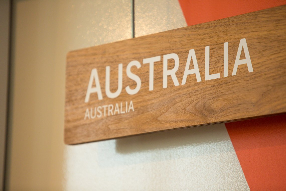 Meeting-Raum Australien