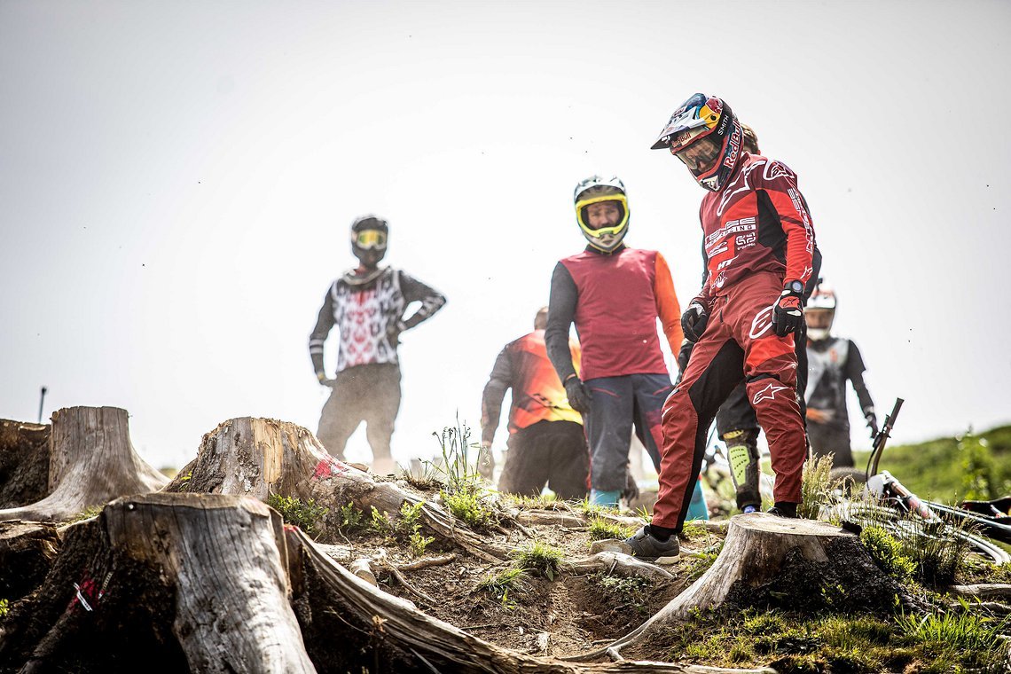 Track Walk mit Aaron
