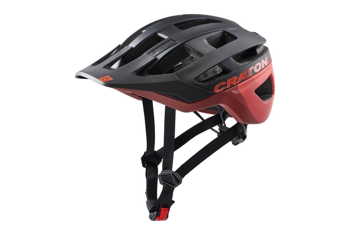 Cratoni AllRace black-red matt