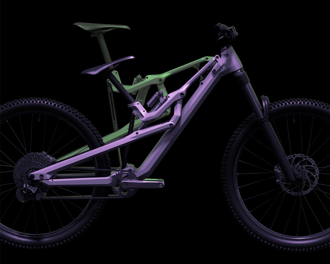 Per Knopfdruck wird aus dem Black Math GCode ein komplett anderes Bike