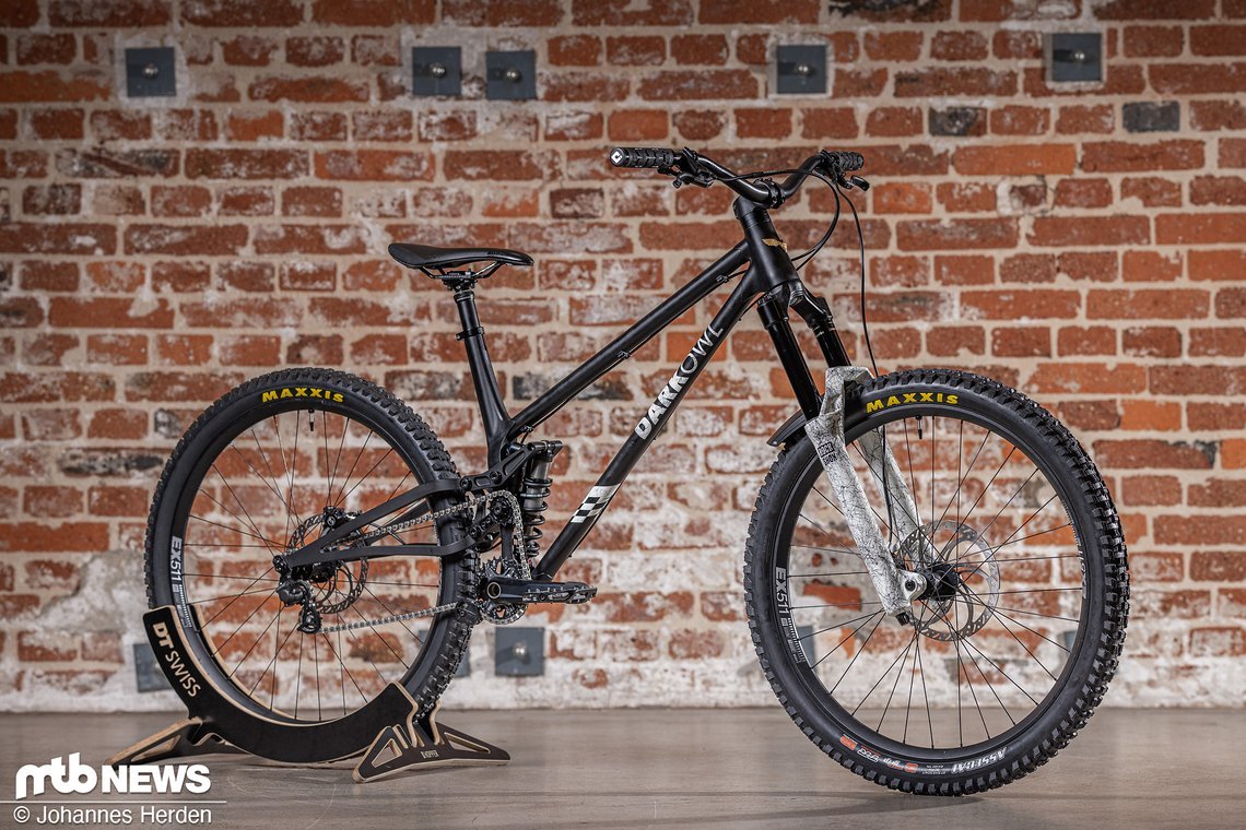 Das Dark Owl ist ein „Parkduro“ Bike und verfügt über nur einen Gang