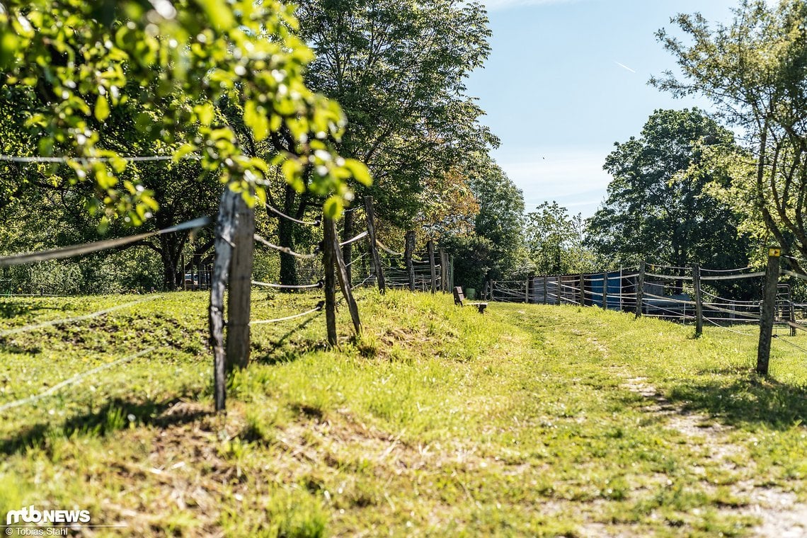 An der Bank beginnt und endet unsere Testrunde