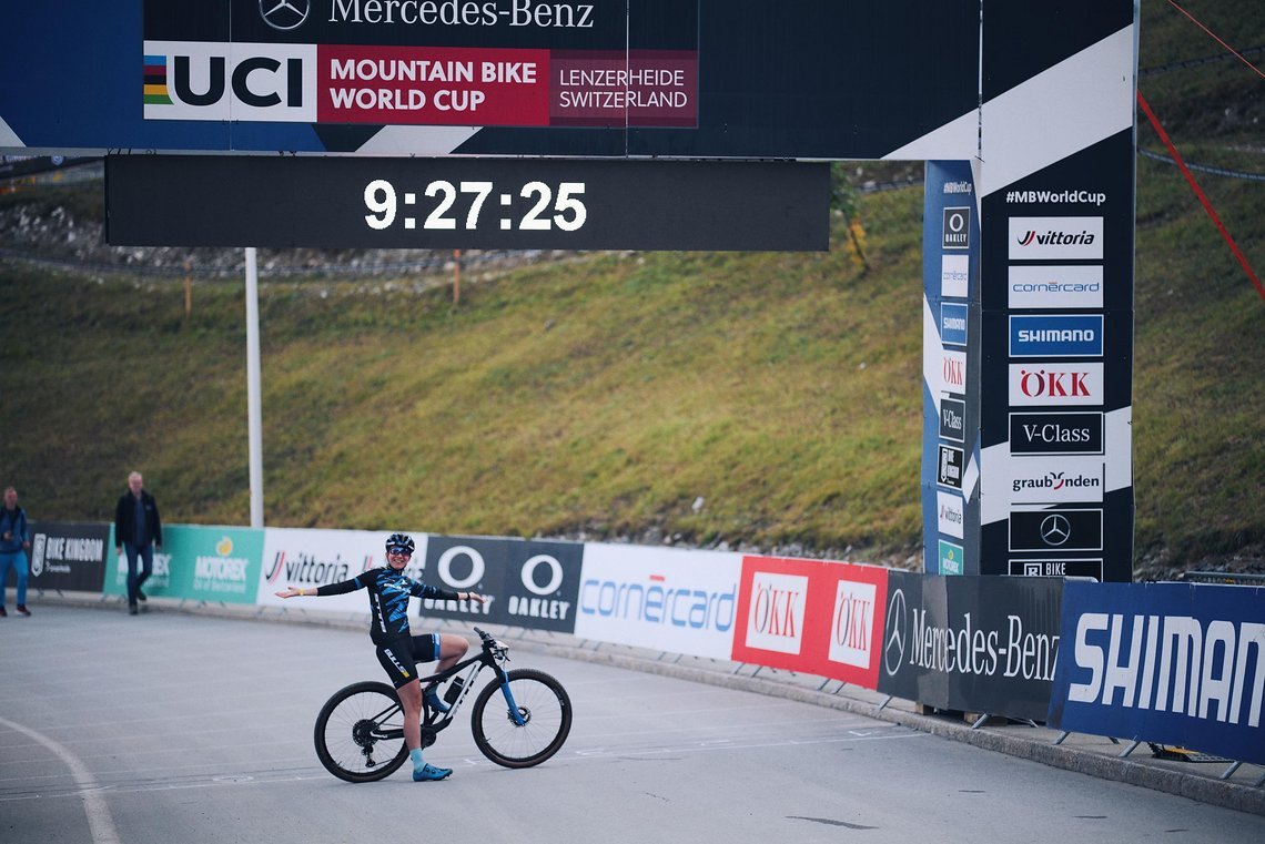 Beim World Cup in Lenzerheide