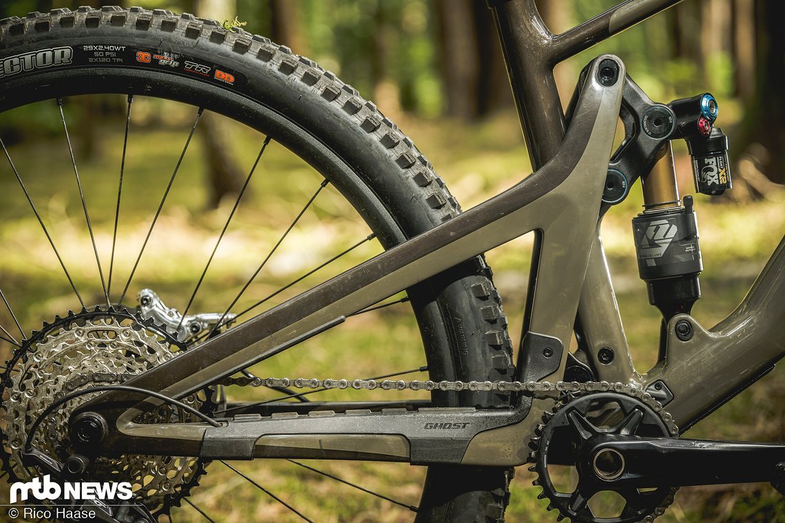 Man bleibt dem Traction-Link-Hinterbausystem weiter treu …