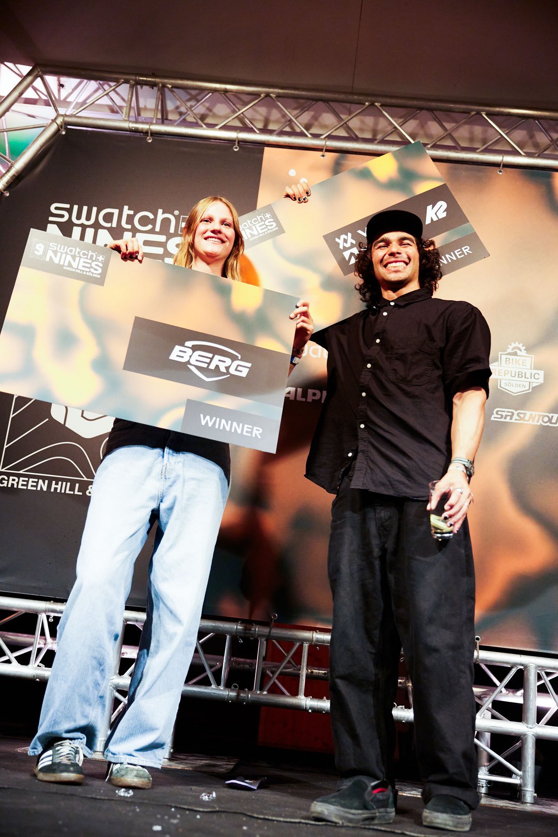 Johanna Nussbaumer und Kevin Peraza wurden mit dem Women's MVP Award bzw. den Men's MVP Award geehrt