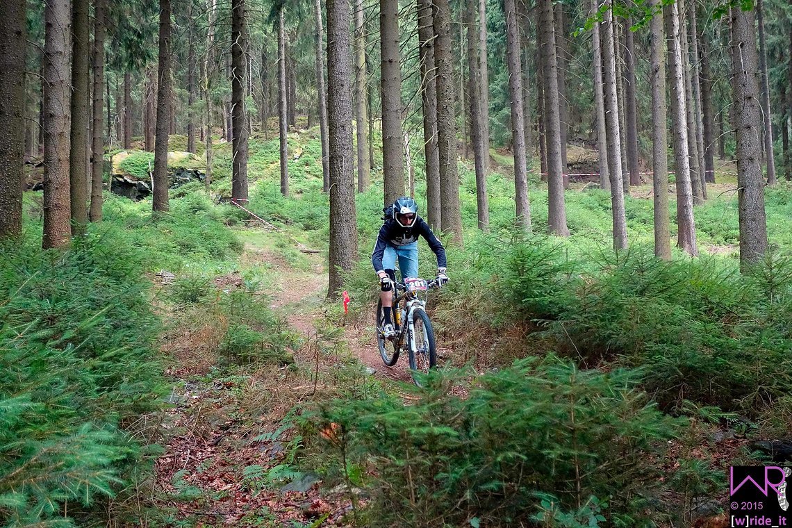 Tolles Terrain für eine Endurostage