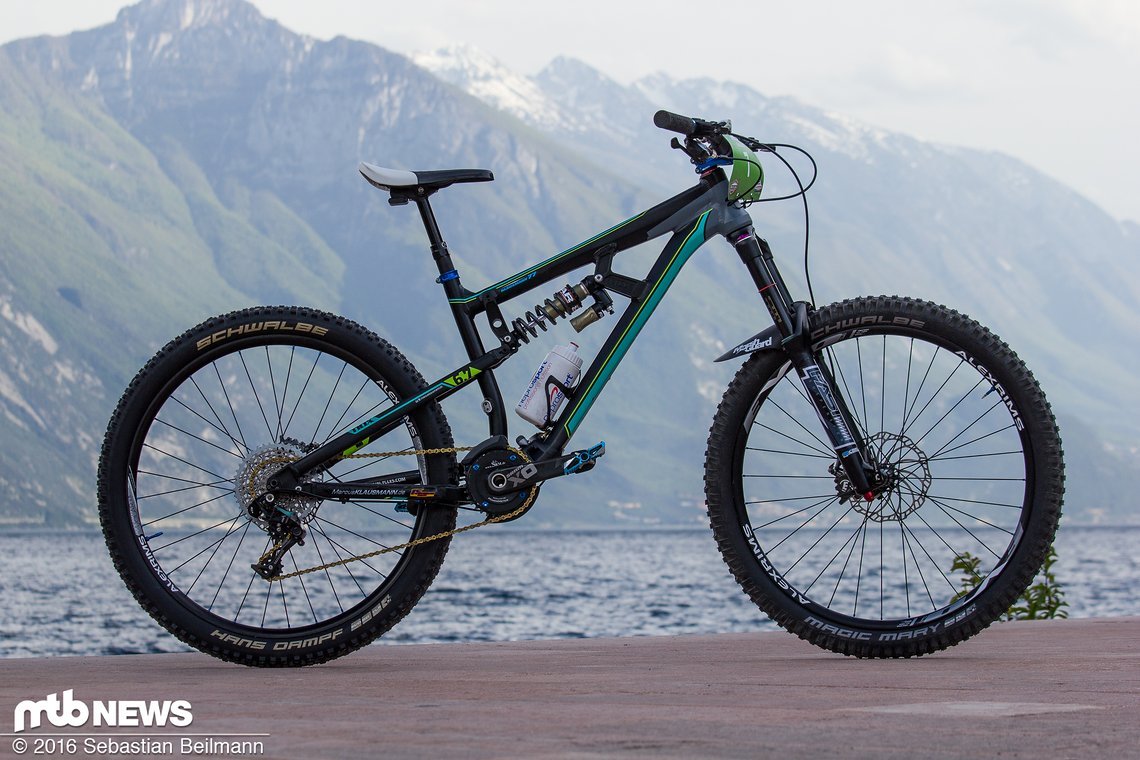 Marcus Klausmann zeigte uns sein neues Racebike