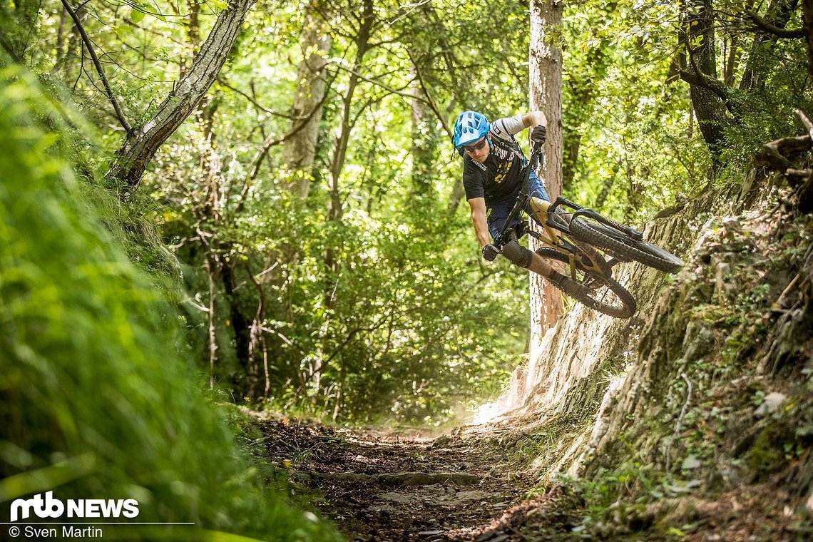 Ein paar Gelegenheiten zum Spielen finden sich doch auf jedem Trail