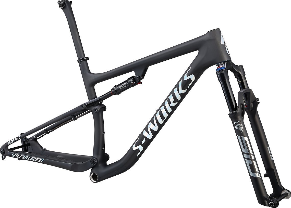 Weit unter 2000 Gramm inkl. Dämpfer: Der neue Epic S-Works-Rahmen