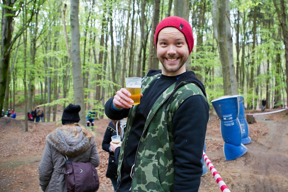 Nachdem die ganzen Contests abgehackt waren, wurde es Zeit für ein Bier...