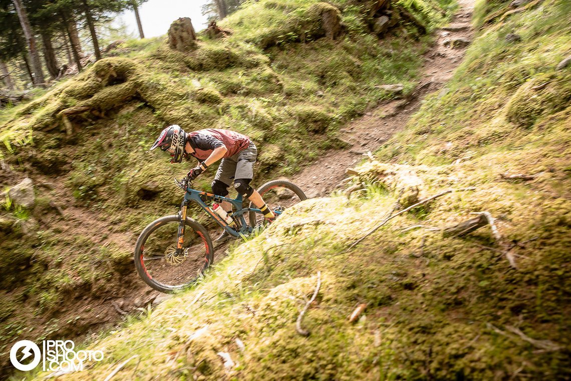 ... Gesamtsieger Stefan Peter in Stage 10.