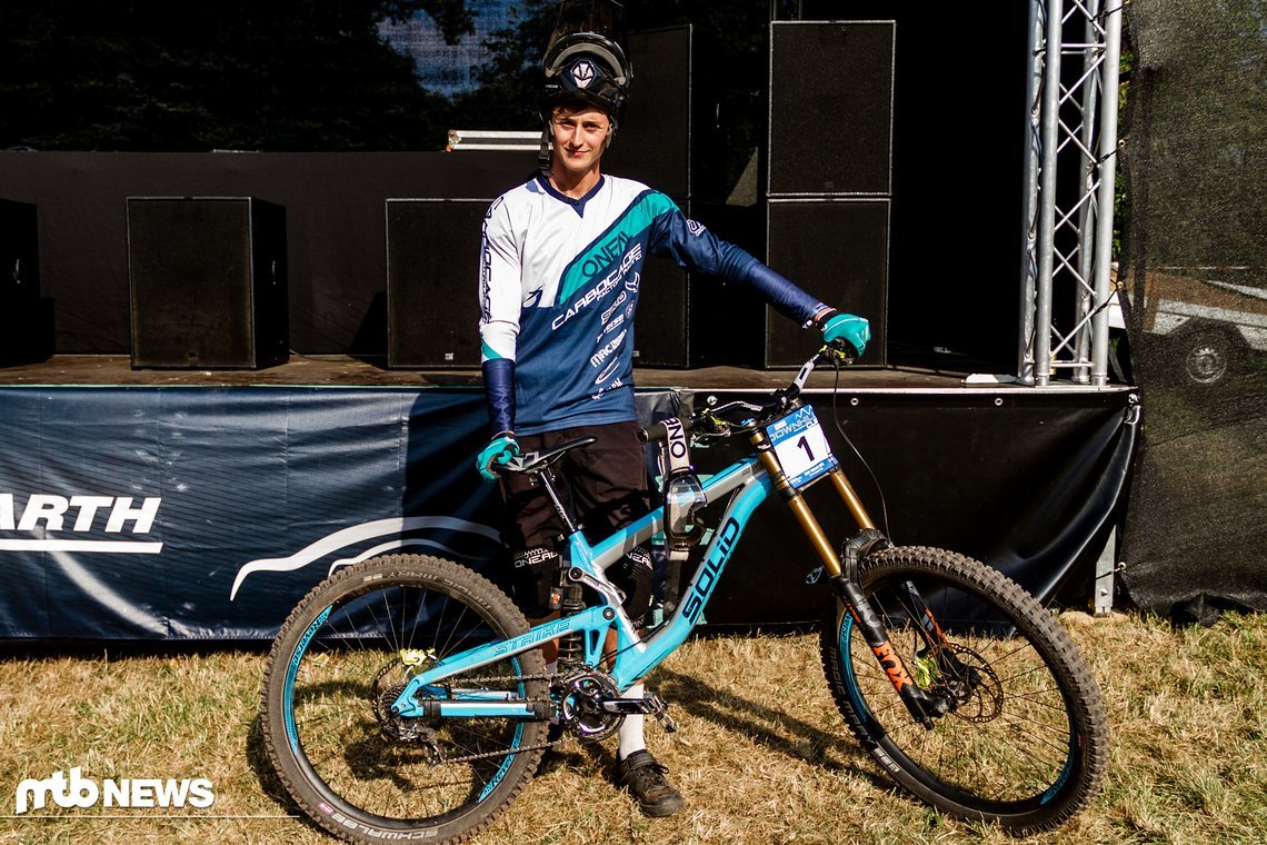 Joshua Barth ist in dieser Saison bisher der erfolgreichste Deutsche im Downhill World Cup
