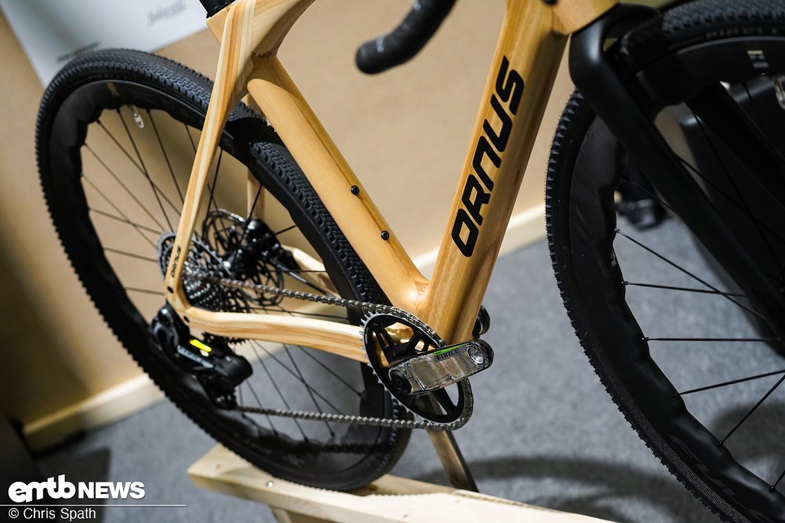 Das Bike wird mit patentierten Fügemethoden zusammengesetzt.