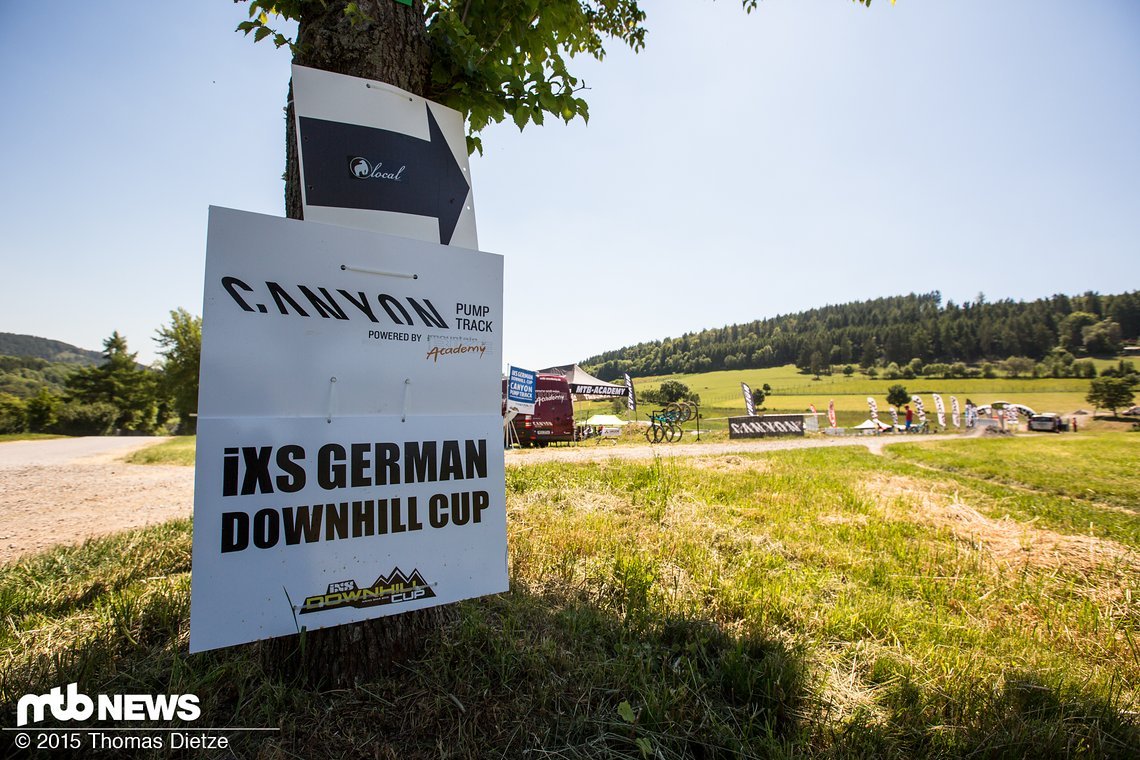 Downhill Ziel
