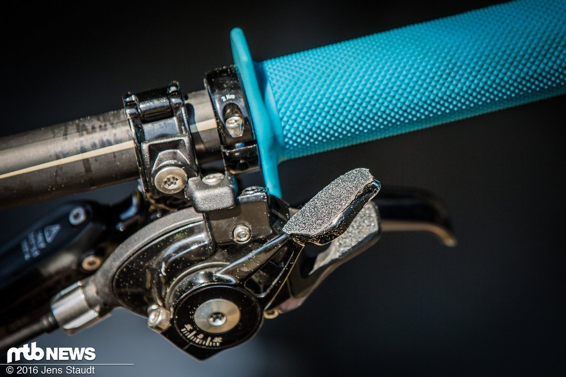 ...auch an unseren Testbikes.