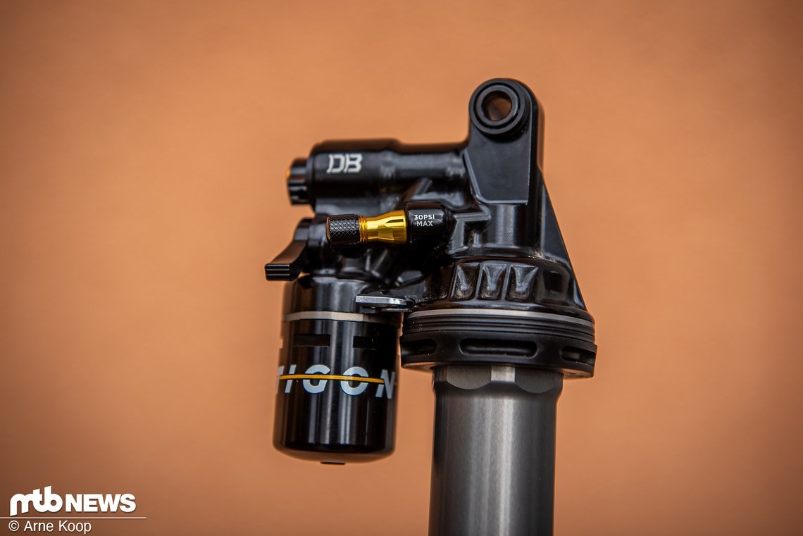 Die Ramp Tube darf mit maximal 30 psi befüllt werden