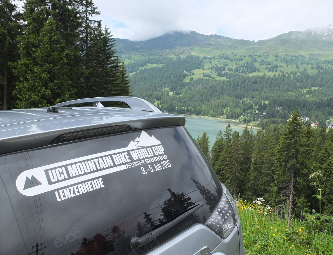 Geht doch: Panorama mit Heidsee