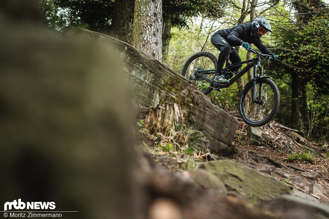 Deutlich komfortabler wirds an Bord des Trek Slash