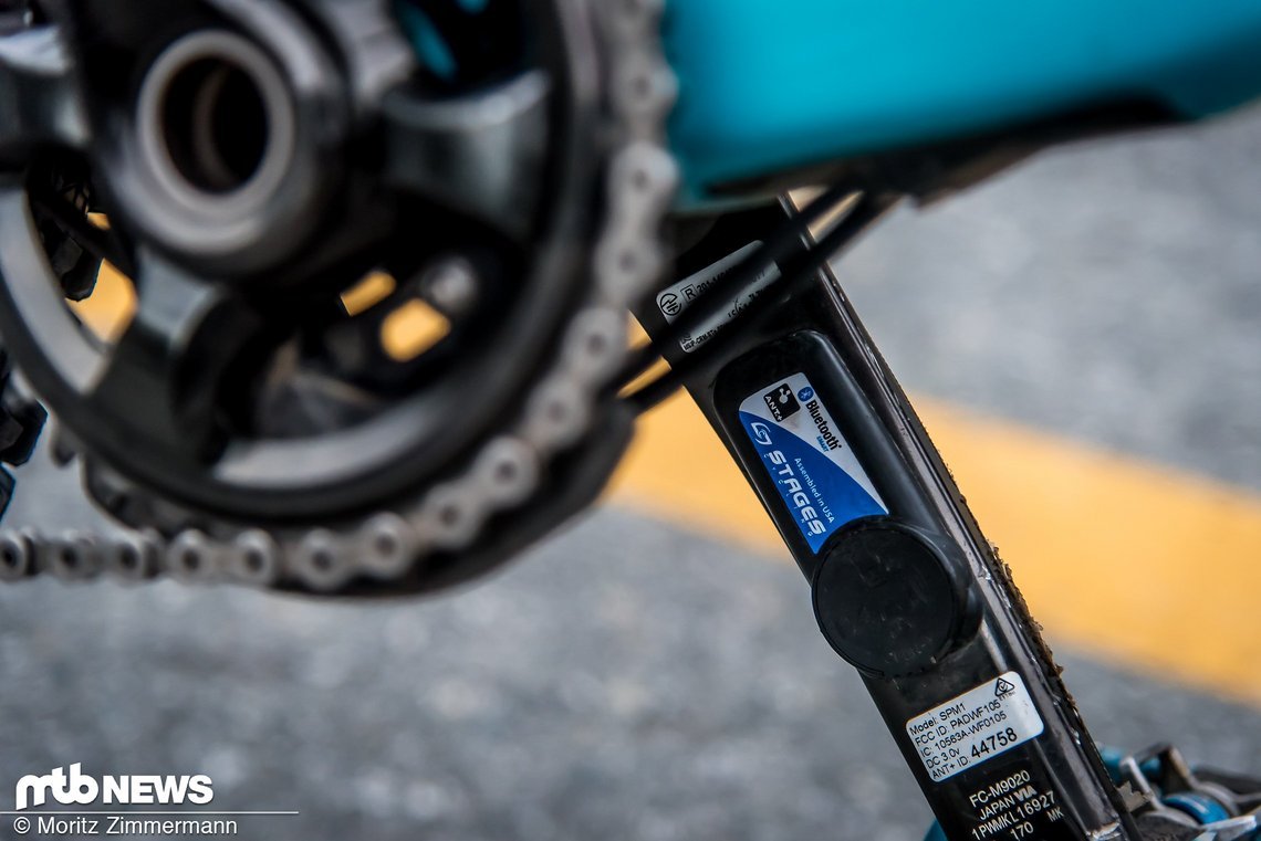 … lässt sich mit dem Stage-Powermeter messen.
