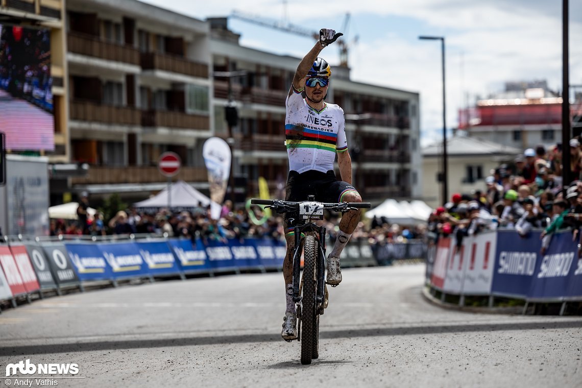 Champion von Crans-Montana: Tom Pidcock!