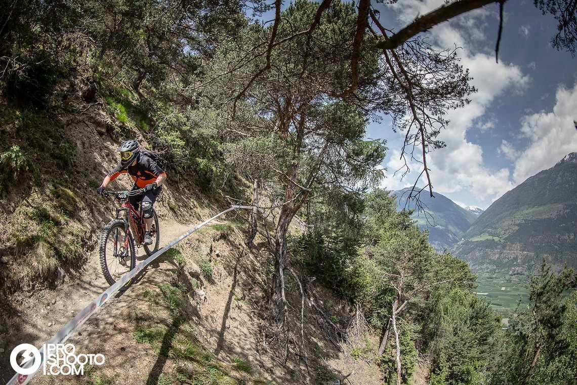 Schmal und schön, der Aigen-Trail.