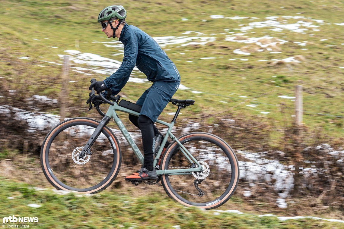 Je schneller, desto besser für das Gravelbike.