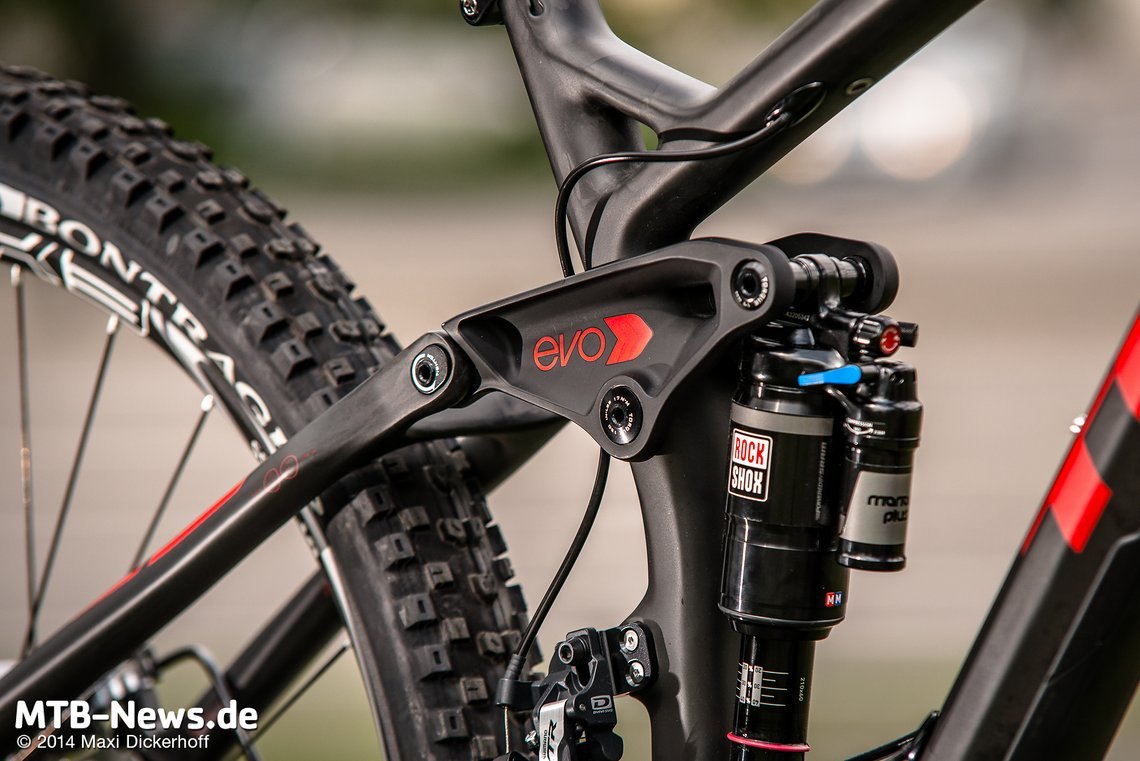 Evo-Wippe mit 160 mm Federweg